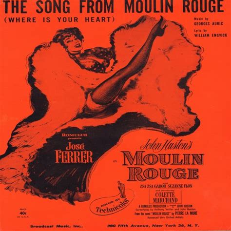 song from moulin rouge 1953 youtube
